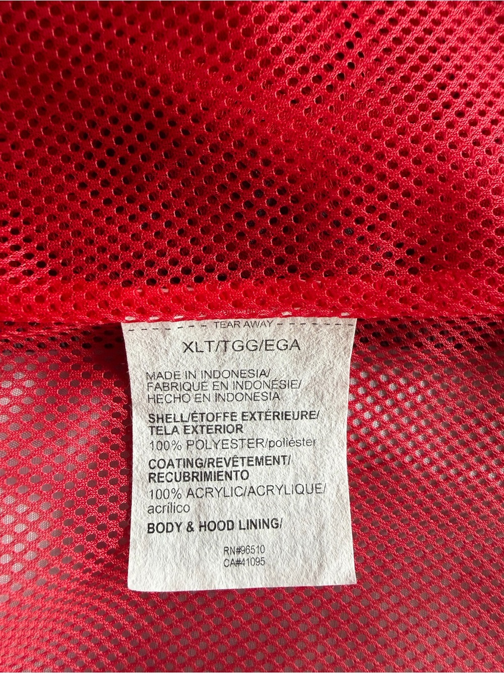 Under Armour Legacy Team Women’s XL Tall Loose Windbreaker Jacket - Picture 16 of 16
